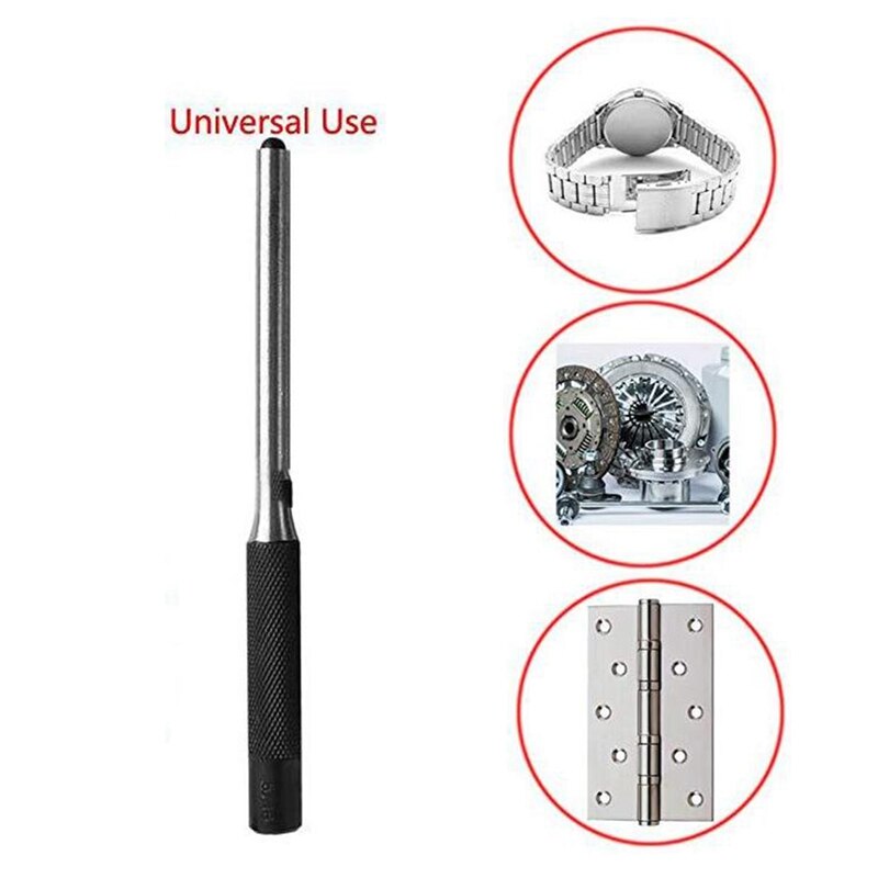 Shgo -9Pcs Roll Pin Punch Set En 4Pcs Hollow End Starter Punch Tool Met Rode Case