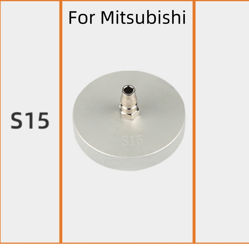 1 stk. bilbremseolieskifter specialstik elektrisk trykvæske komplet sæt metal specialværktøj ferramentas automotive: Rød