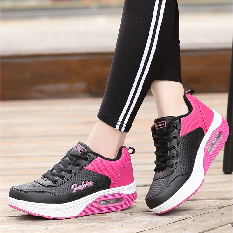 Tenis Feminino Tenis Mujer winter Women Tennis Shoes air cushion Fitness Trainers Chaussure Femme Students Tennis Sneakers: RFT1 / 4