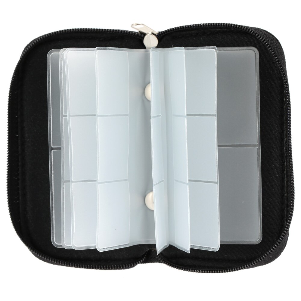 Universal Memory Card Storage Carrying Pouch Bag Case Holder Box Wallet for SD/SDHC/CF/TF/MMC Card Portable