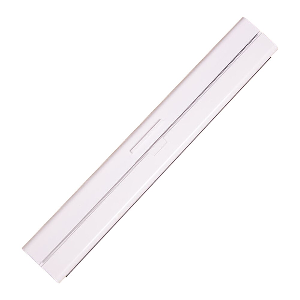 Eco Friendly White Food Wrap Dispenser 32x5x5cm Plastic Cutter Restaurant Cling Film Sealing DIY Home Kitchen