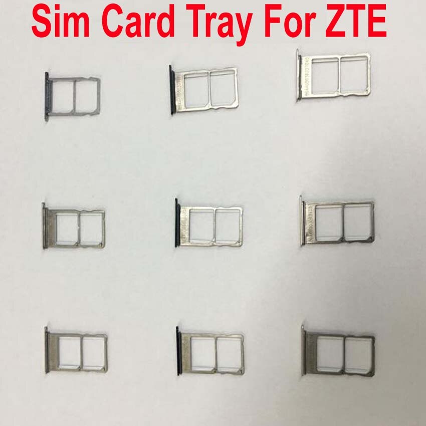 Original Sim Card Reader Slot Tray Port Holder For ZTE Nubia Z17mini NX569J Z17S NX595J Z17 NX563J Phone Flex Cable Parts