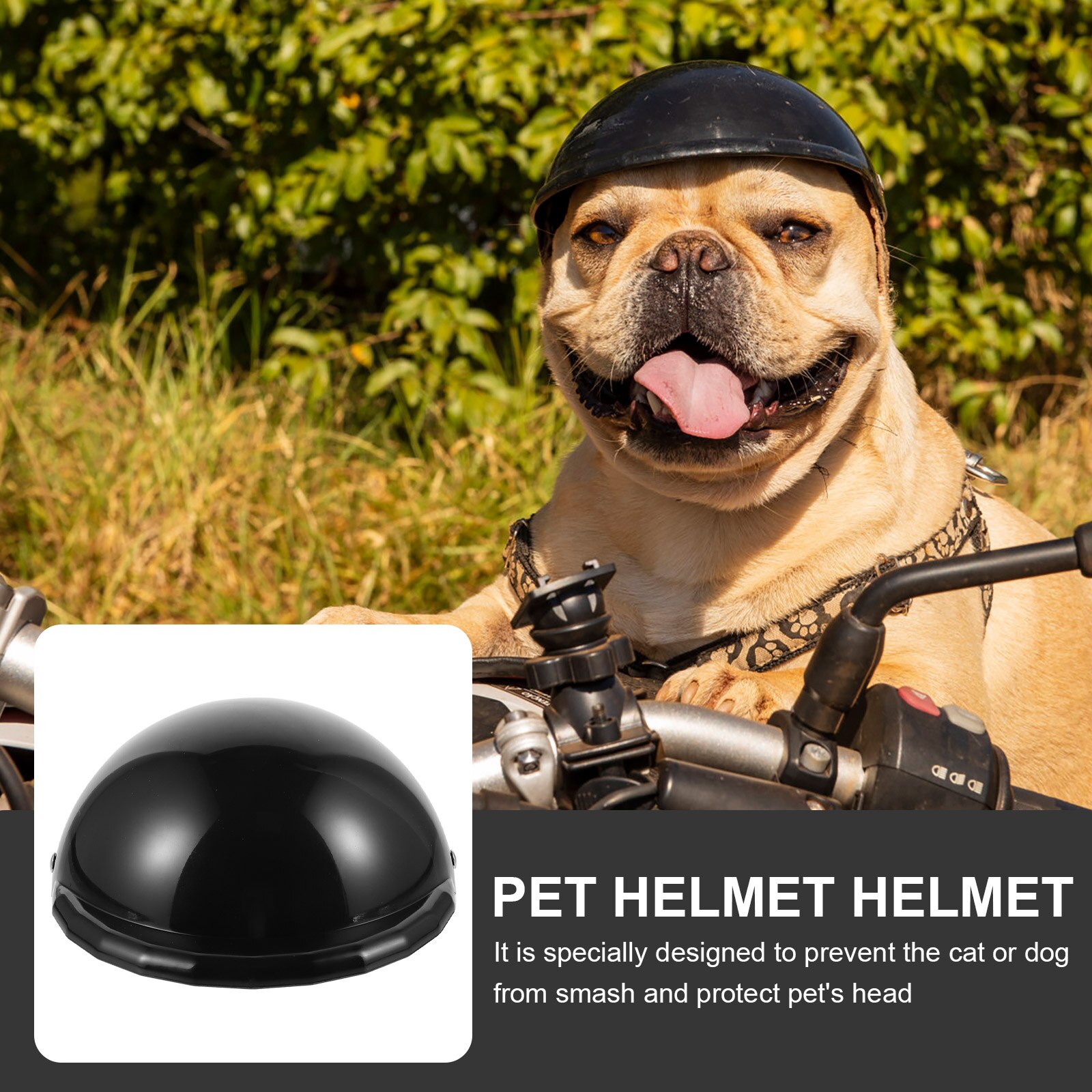 1 Set Pet Helm Kostuum Prop Kleine Huisdier Glazen Verstelbare Hond Helm Voor Hond Puppy
