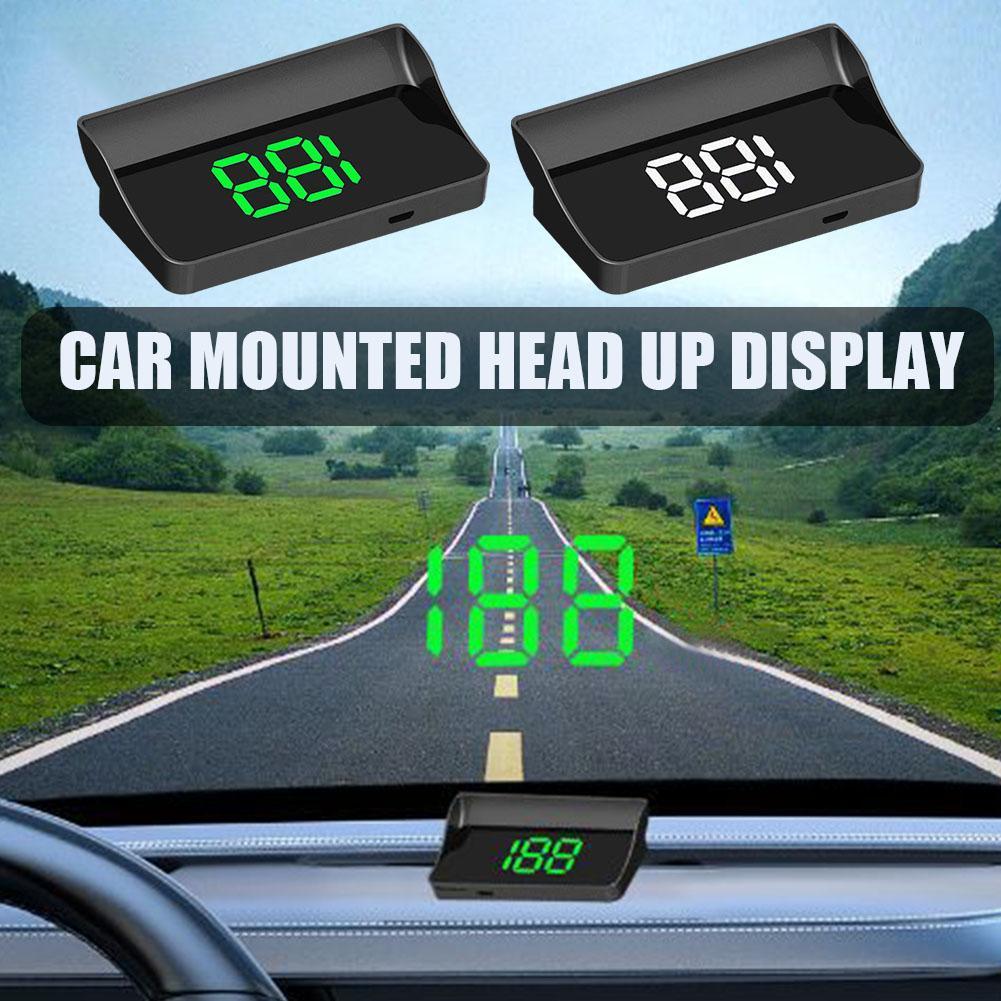 Auto Kopf hoch HD Anzeige GPS Tacho Geschwindigkeit KMH Digital HUD Windschutzscheibe Projektor Für Alle Autos Auto Elektronik Zubehör