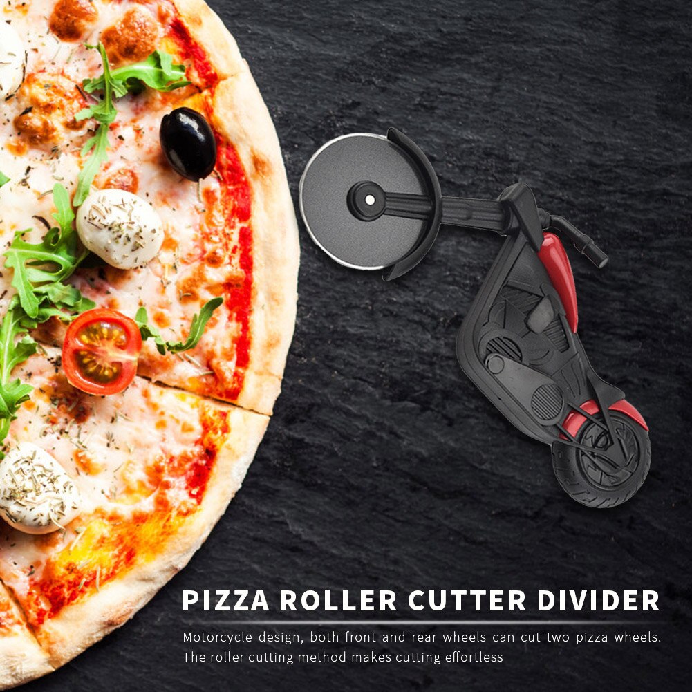 Taart Taarten Wafels Snijmes Non-stick Motorfiets Vorm Pizza Cutter Wiel Voor Huishoudelijke Keuken Benodigdheden