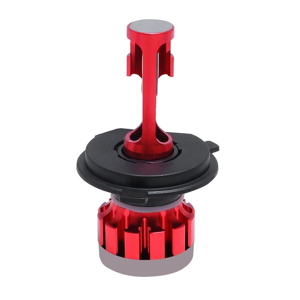 H4 LED H7 H11 H8 9006 9005 HB4 H1 H3 HB3 CSP 4500K de la motocicleta del coche de la linterna Auto 80W 12000LM bajo haz bombilla lámpara del automóvil 6500K