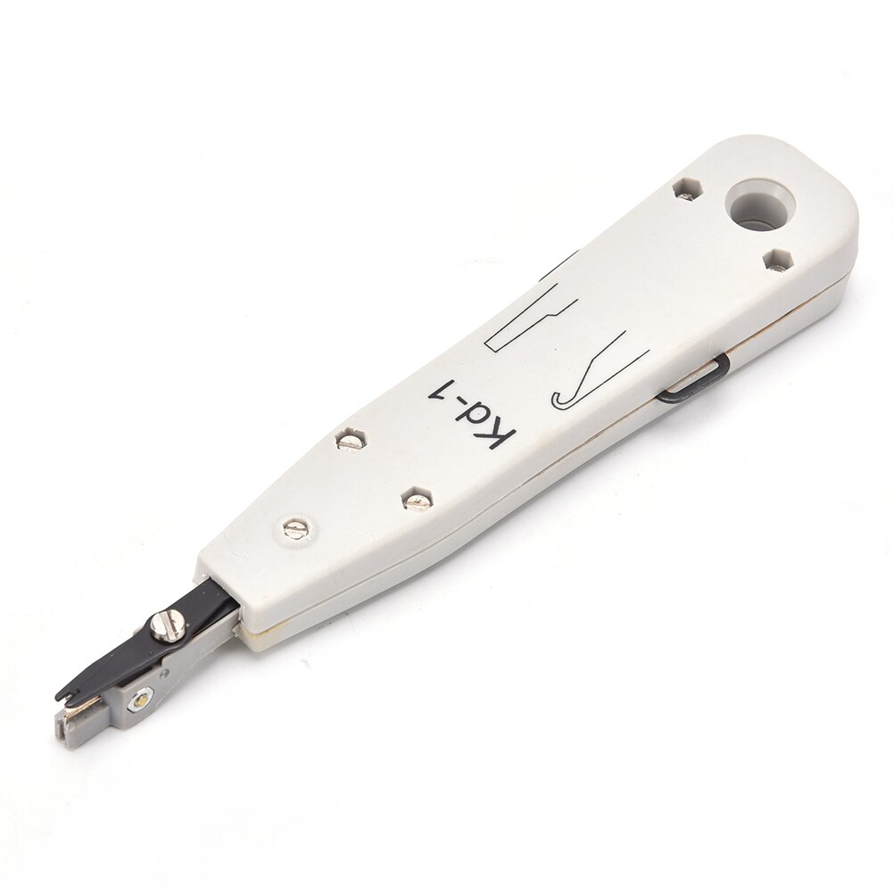 Herramienta de impacto portátil KRONE KD-1 Punch Down con Sensor para Cable de teléfono móvil RJ11 Cable de red RJ45 Cat5 con paquete al por menor