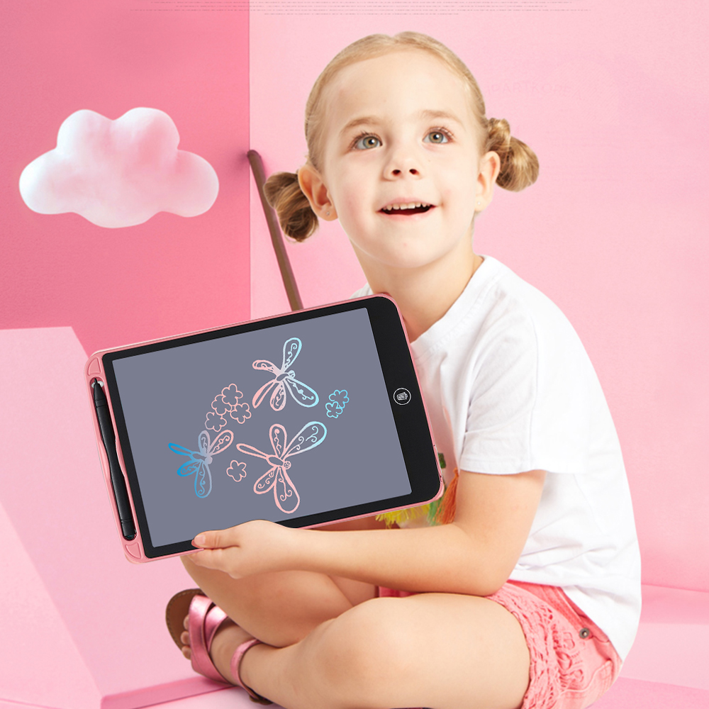 12 Inch Smart Kleurrijke Lcd Schrijven Tablet Digitale Tekening Elektronische Handschrift Pad Bericht Graphics Board Kids Schrijfbord