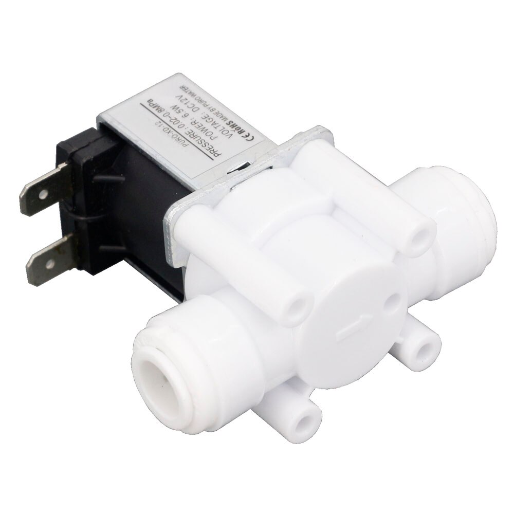 DC 12V Electric Solenoid Valve Magnetic Normally closed Pressure solenoid valve Inlet valve Water Air Inlet Flow Switch