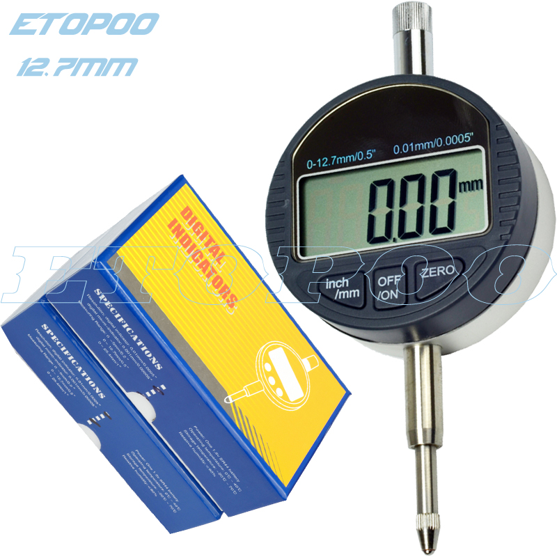 Dial Indicator Gauge Measuring Tools Electronic Micrometer Digital Micrometro Metric/Inch 0.01mm 0.001mm 0-12.7mm 0-25.4mm