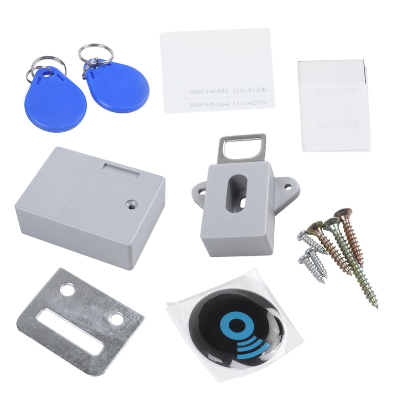 Onzichtbare Verborgen Rfid Gratis Opening Intelligente Sensor Kast Lock Locker Kast Schoen Kast Lade Deurslot Elektronische Dark: Default Title