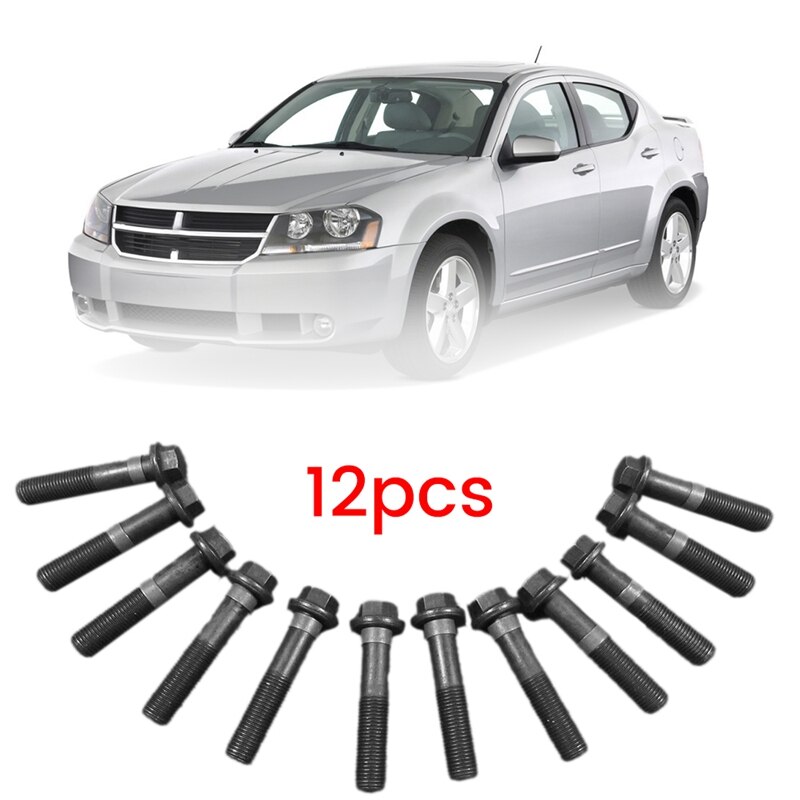 12Pc Engine Connecting Rod Bolt Bush Screw For Dod... – Vicedeal