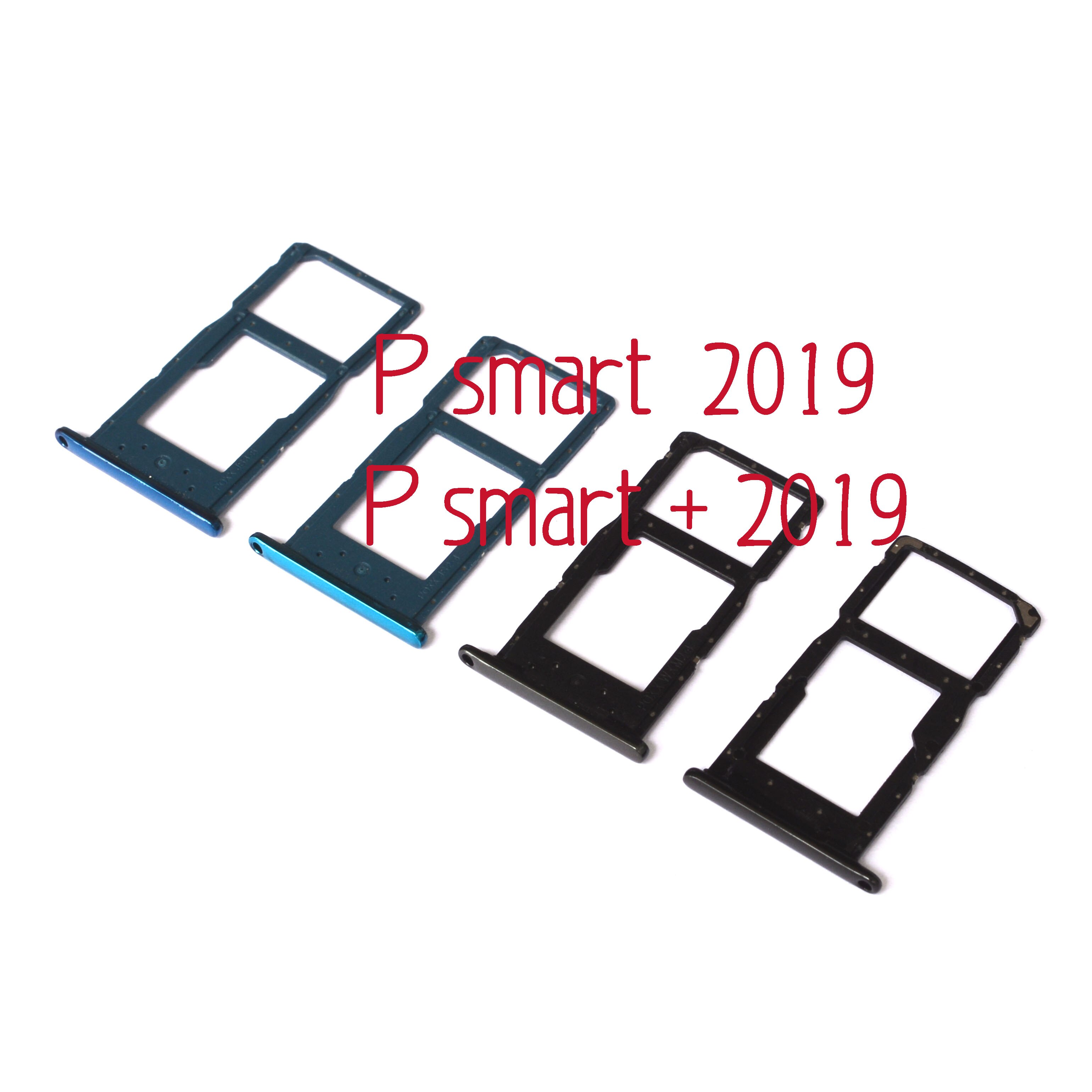 SIM Tray Holder SD Card Reader Slot Adapter for Huawei P smart P smart + 6.21"