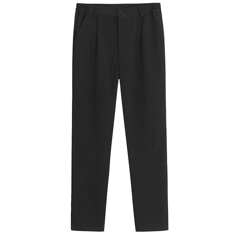 Uniforme escolar británico de Japón para hombre, uniforme escolar, Pantalones rectos, color negro