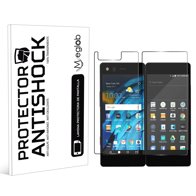 Screen Protector Anti-Shock Anti-Kras Anti-Shatter Compatibel Met Zte Axon M