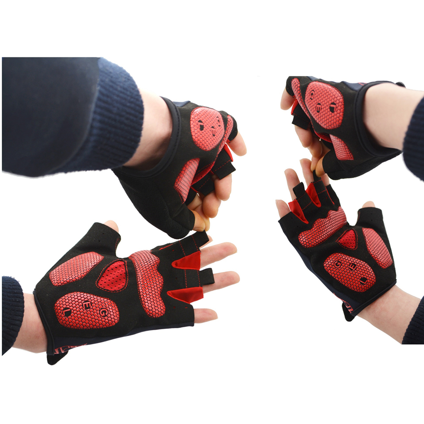 Transpirable bicicleta Guantes De medio dedo Guantes De Ciclismo bicicleta De carretera guante Guantes para moto bicicleta para deportes De bicicleta Guantes