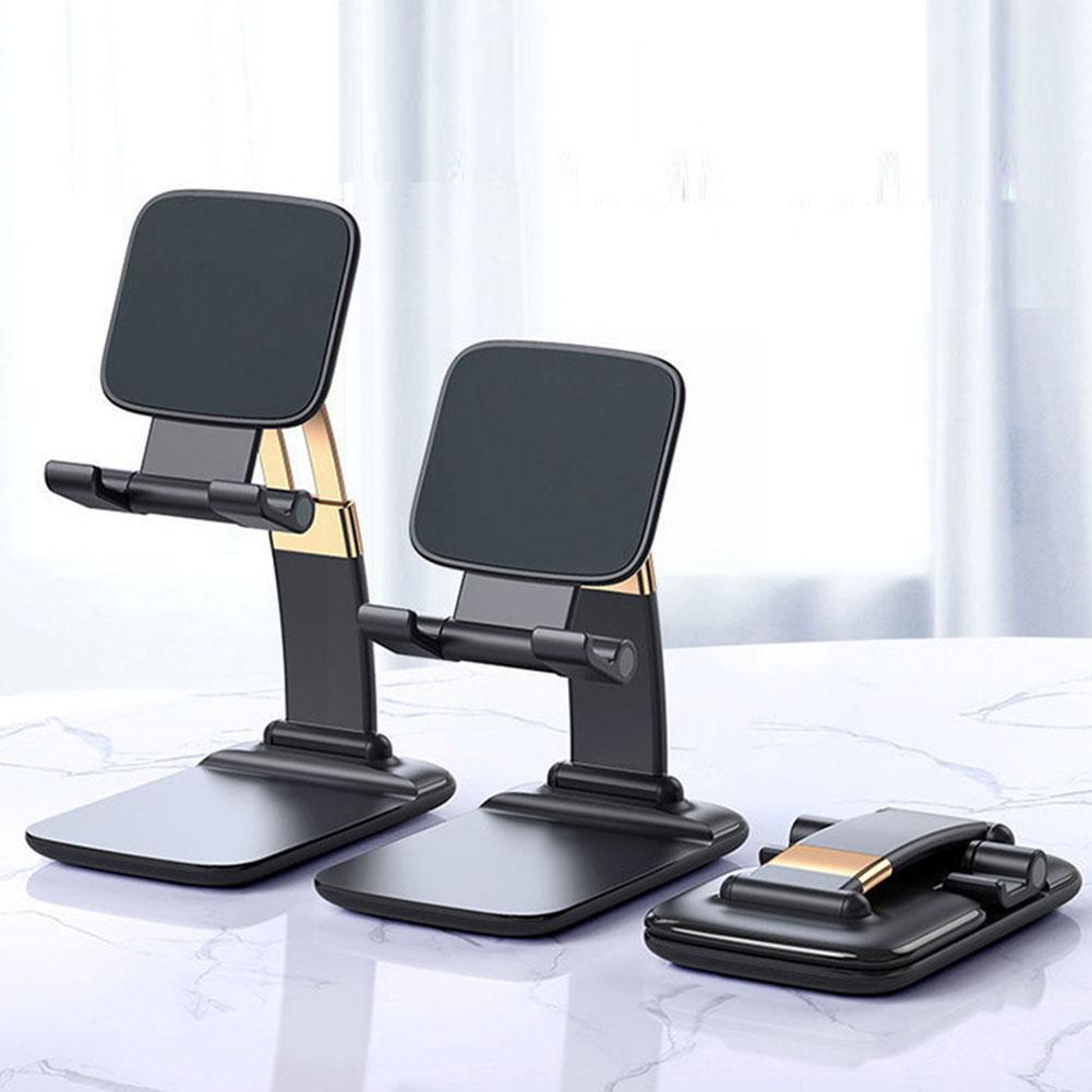 Mobile Phone Folding Stand Desktop Live Broadcast Stand Adjustment Lift Portable Telescopic Stand For 4-12.9 Inch IPhone IP F4Y9