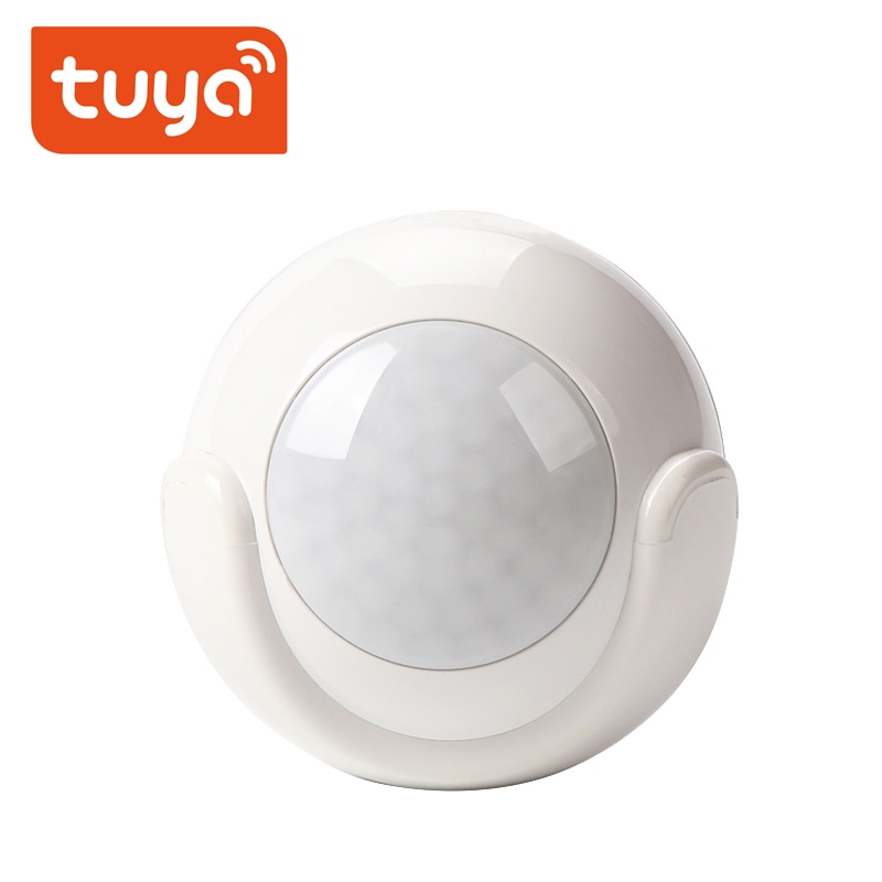 Tuya PIR Motion Sensor Battery Powered WiFi Detector indoor outdoor Home Alarm System Work With Smart APP Notifications
