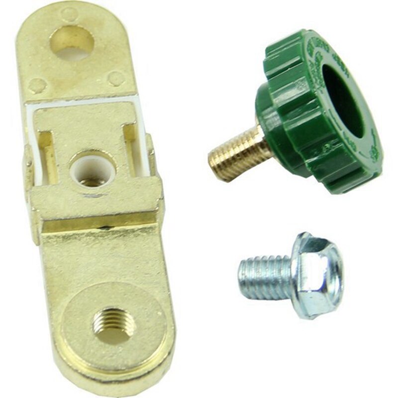 Car Auto Side Post Battery Master Disconnect Cut Off Switch & Copper Battery Terminal Link Switch