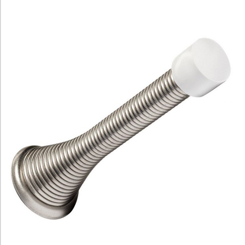 Novel Durable Spring Door-Stopper Stop Wall Decorative Stopper Protect s &amp; Safety Lock Cabinet doors Decor