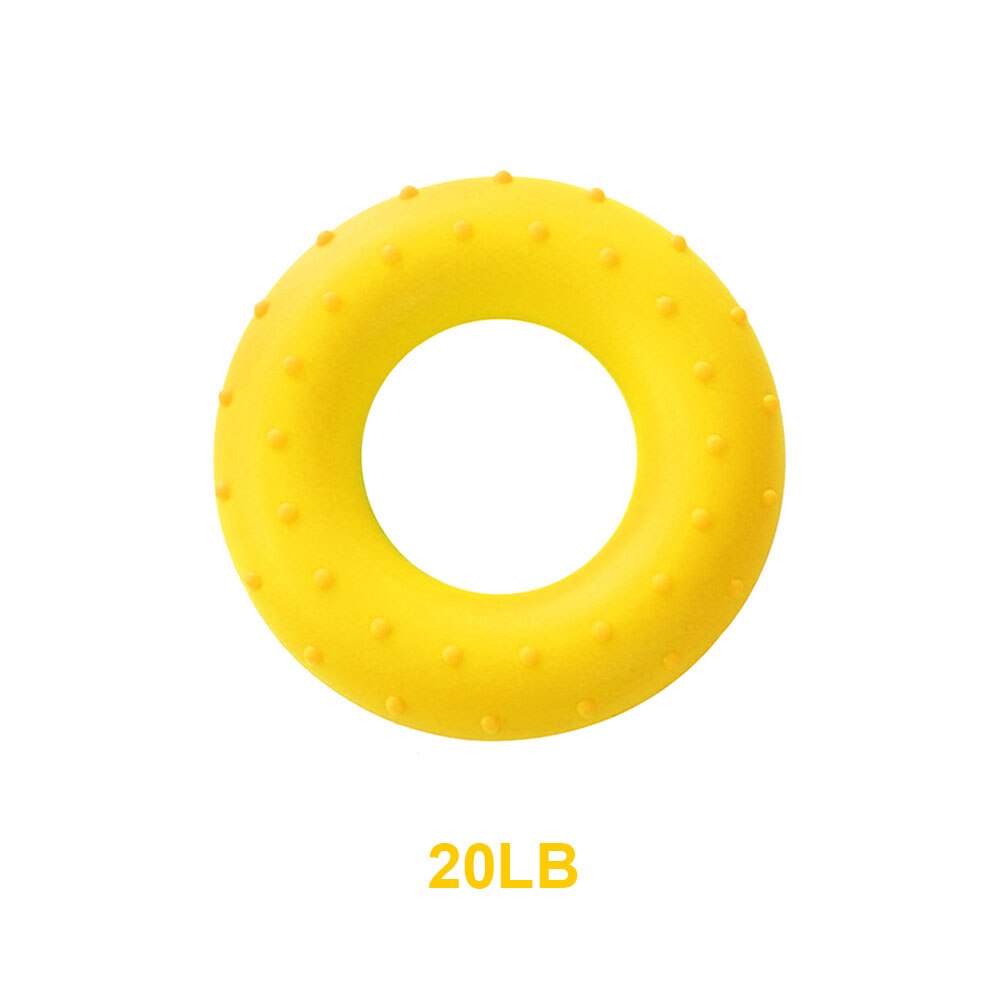 Silicone world-Anillo de agarre de silicona portátil, entrenador de antebrazo, expansor carpiano, entrenamiento muscular, ejercicio, gimnasio, Fitness, 20-60LB: Marrón oscuro