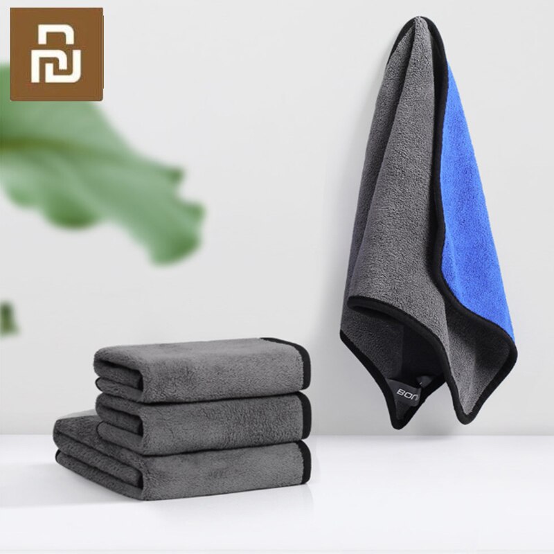 Xiaomi Car Cleaning Handdoek Zachte Doek Stofdoek Microfiber Auto Wassen Handdoeken Wateropname Anti-Statische Wassen Handdoek 30*30/30*60