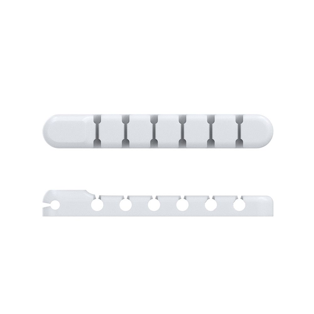 Selbst-Klebstoff Silikon Magnetische Kabel Organizer DIY USB Kabel Halfter Silikon flexibel Schreibtisch Clips für Maus Draht Veranstalter: Beige