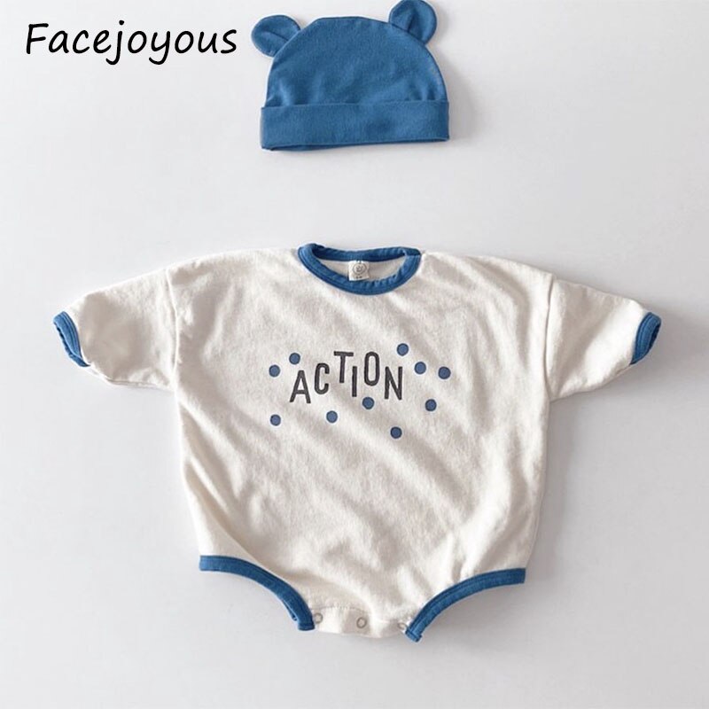 Pasgeboren Meisje Bodysuits Zomer Baby Katoenen Lange Mouwen Baby Kleding Jumpsuit Jongen Body Tops + Hoed Baby Meisje Kleding