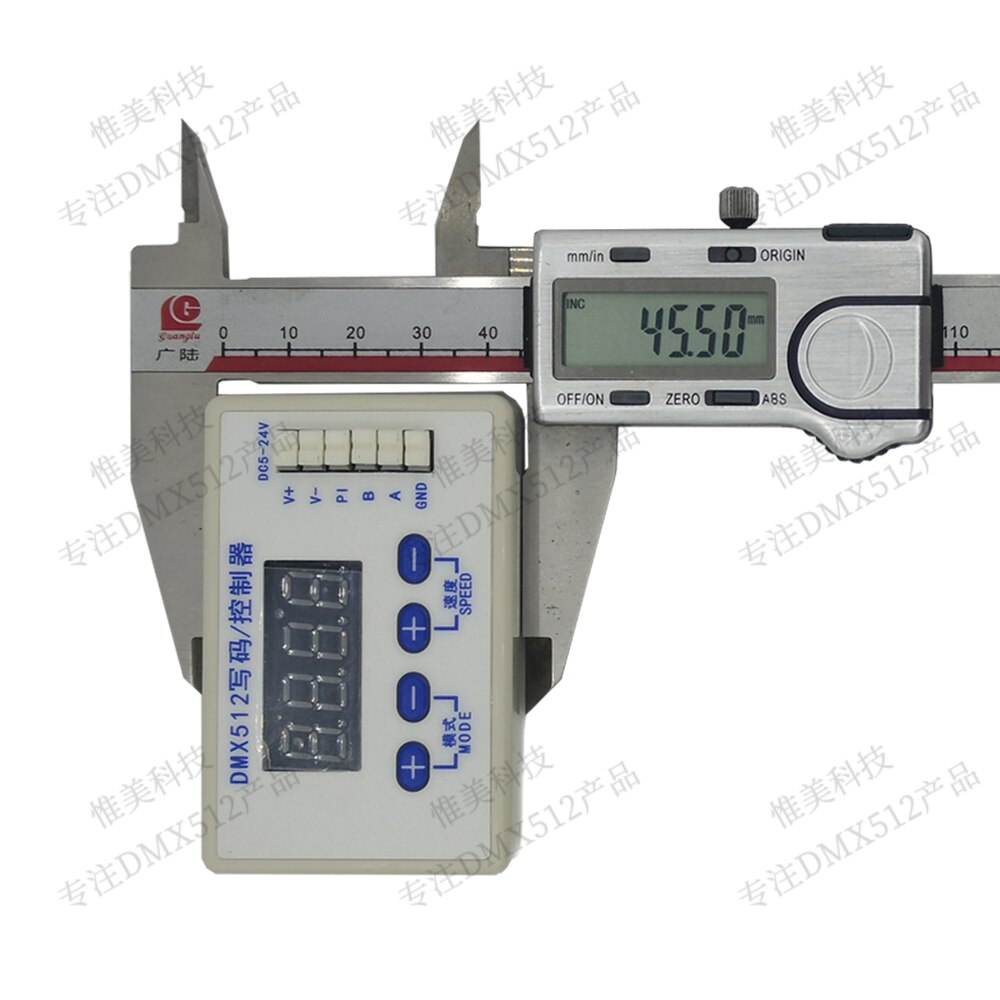 DMX512 Mini Address Code Writer UCS SM TM One Click Test Outdoor Lighting Full Color Coding