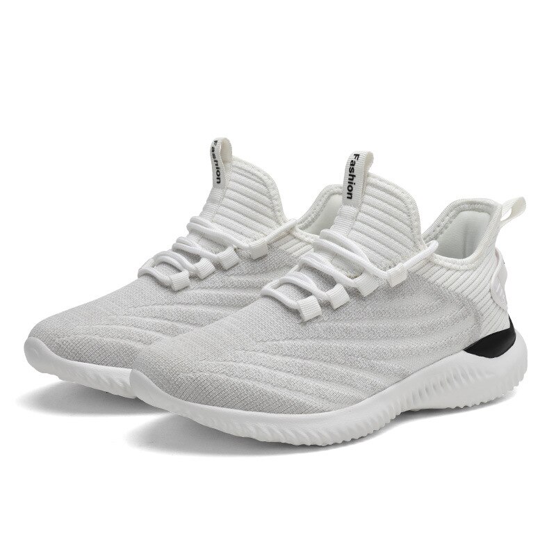 Sport Shoes Black White Tennis Shoes Women Sneakers Comfort Breathable Gym Sport Shoes Female Lightweight Tenis Feminino: white / 37