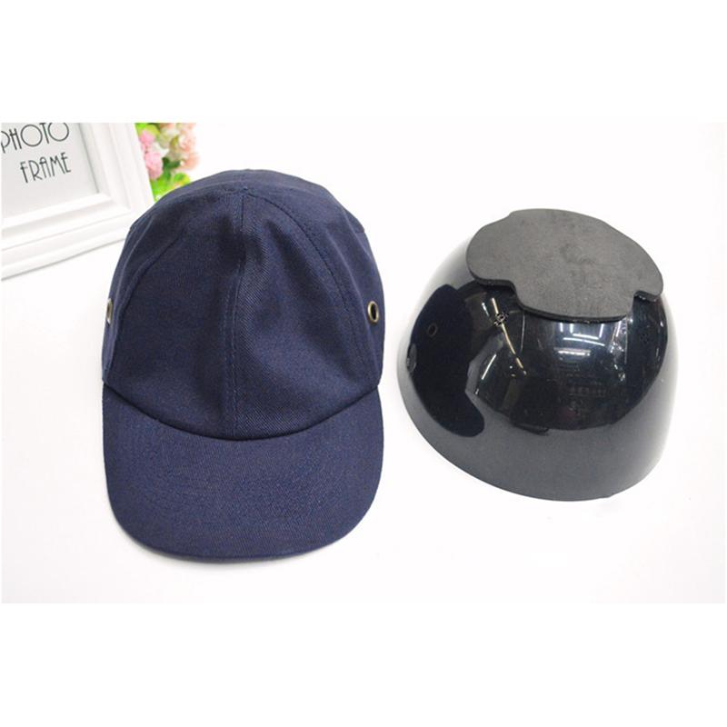 Outdoor Veiligheid 4-gat Bump Cap Insert voor Baseball Caps (Zwart)