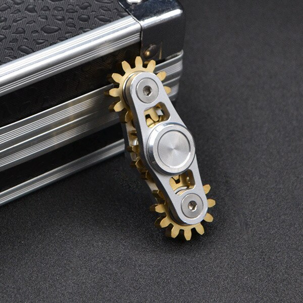 Sprockets Flywheel Fingertip Gyro Sprockets Chains Edc Metal Toy Gear Chain Gyro Sproket Roadbike Spinner Lots Style: N