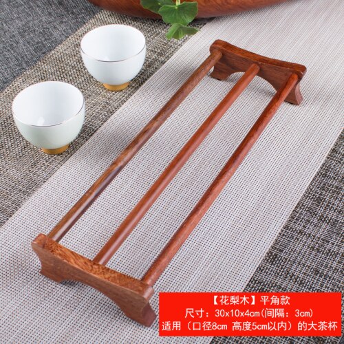 Porte-tasses en bois, décoration de la maison, égouttoir, porte-tasses de séchage, support de rangement, porte-gobelets, étagère d&#39;organisation: B 02