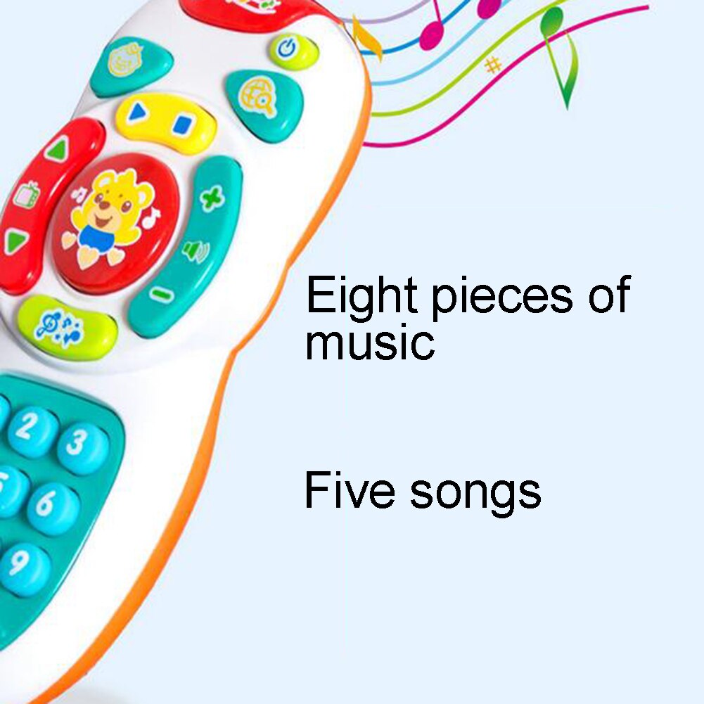 Baby Elektrische Lichte Muziek Smart Mobiele Telefoon Afstandsbediening Educatief Speelgoed