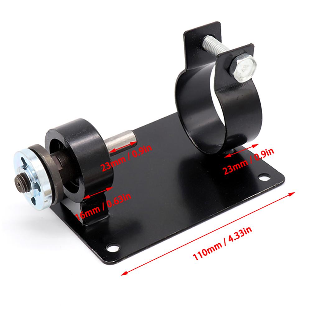 5 Stks/set Elektrische Boor Snijden Seat Stand Houder Set Met 2 Wrenchs En 2 Pakkingen Voor Polijsten/Slijpen