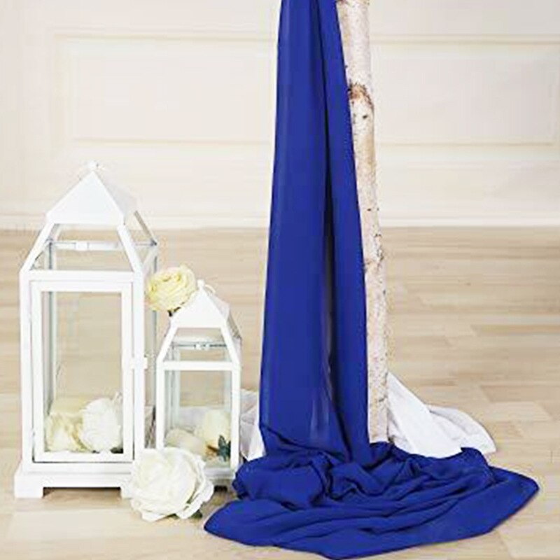 20Ft Wedding Arch Draping Fabric Chiffon Fabric Drapery Wedding Ceremony Reception Swag Decorations Birthday Party Decor