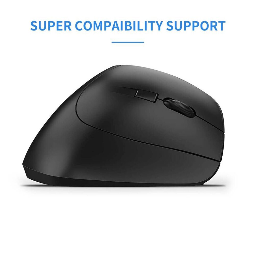 2400DPI Handheld Mice USB Receiver Wireless Vertical Mouse Computer Gamer Wireless Mouse for Home Office Gamer
