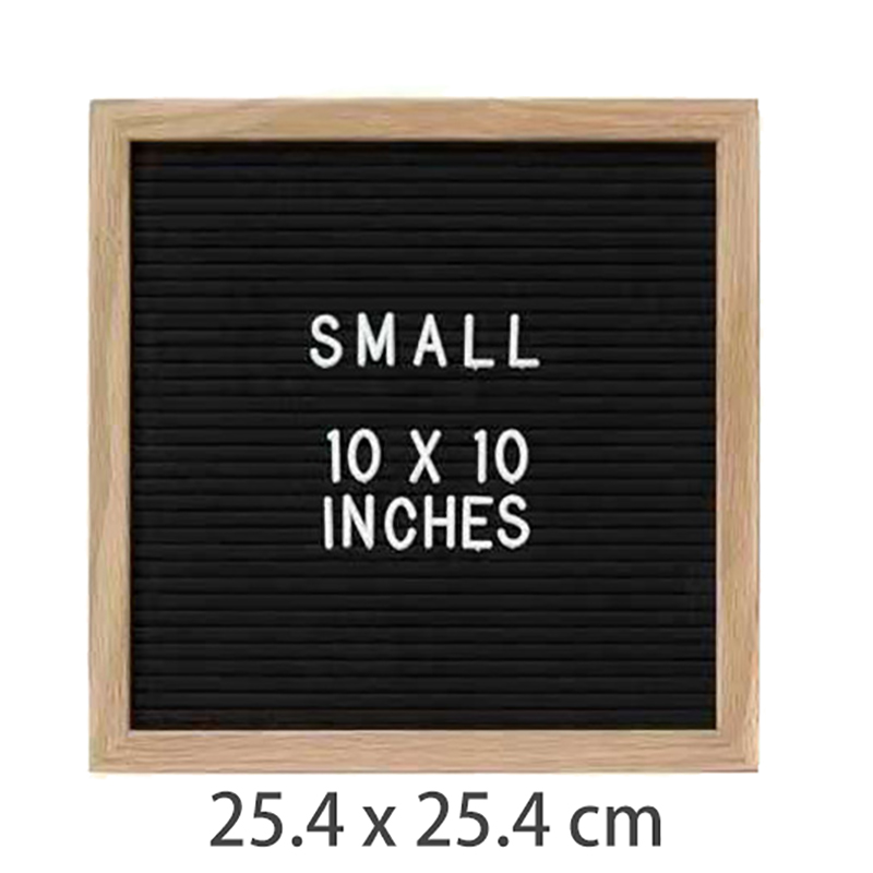 Children Montessori Language Felt Toys Letter Board Educational Wooden DIY Toy For Aldult Spelling Word Home Message Board