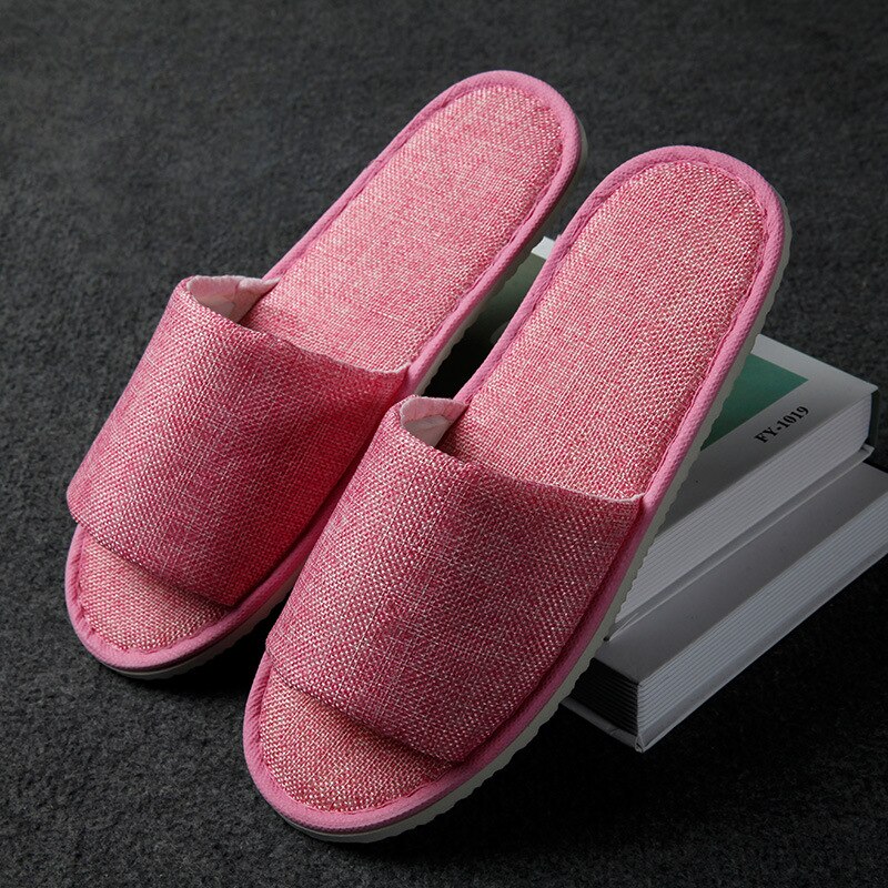 20 pairs Hanf Einfache Hausschuhe Männer Frauen Hotel Travel Spa Tragbare Klapp Haus Einweg Hause Gast Indoor Hausschuhe Große Größe