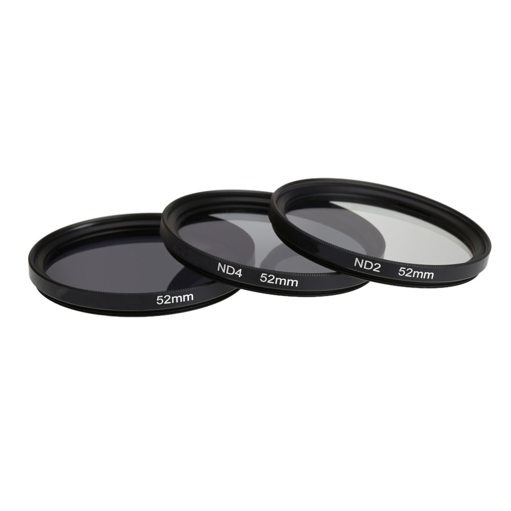 Filtro ND de densidad neutra, filtros ND16 ND32 ND64 de 49MM, 52MM, 55MM, 58MM, 62MM, 67MM, 72MM, 77MM, fotografía para cámara Canon, Nikon y Sony