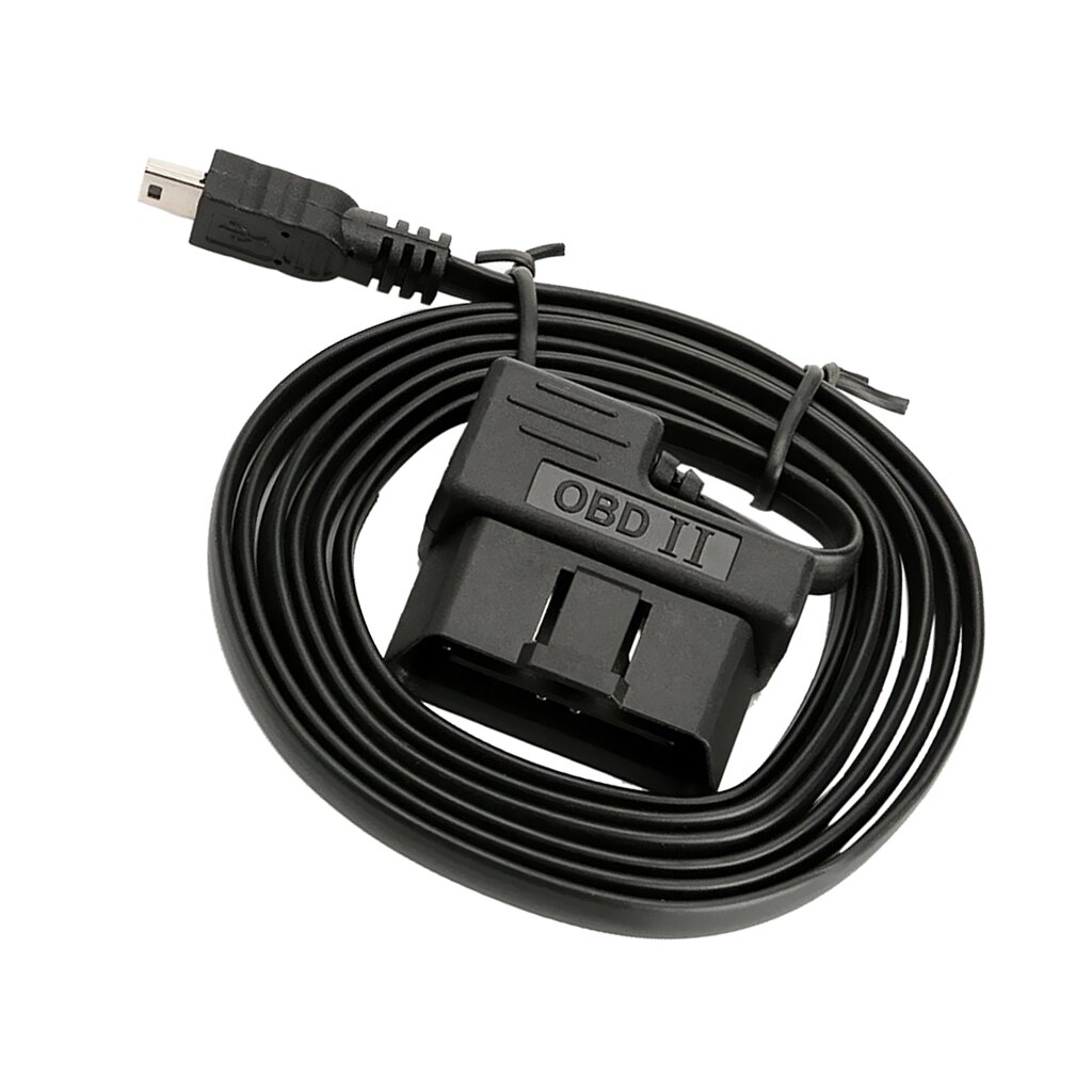 OBD II Cable Diagnostic Adaptor OBD II To Mini USB Cable Adaptor For HUD5.5