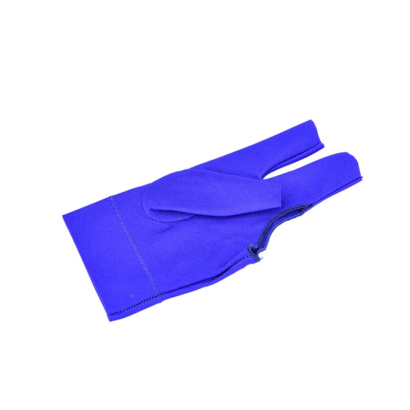 1pc trois doigts doigt complet billard billard billard gant pour main gauche Lycra tissus couleur Pure billard accessoire: 6