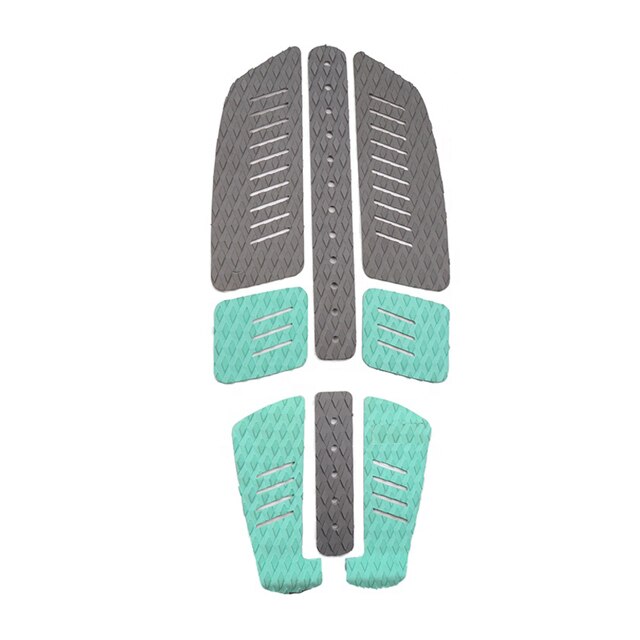 SUP Deck Traktion Pad 8 Stück Premium EVA mit Grip für Surfbrett Longboard Paddle Board: A