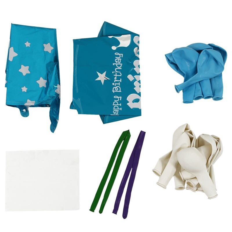 Foil Balloon Number Balloon Latex Balloon Blue Huge Number Balloon Baby Shower Party Kids Birthday Decoration Number 2