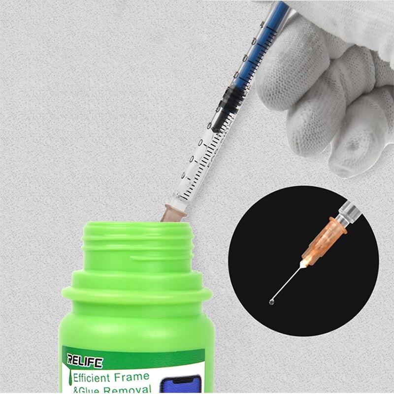 Liquide d'élimination de colle pour cadre LCD, 250ML, pour téléphone portable, écran LCD, cadre d'écran incurvé séparé, démontage, 1 pièce