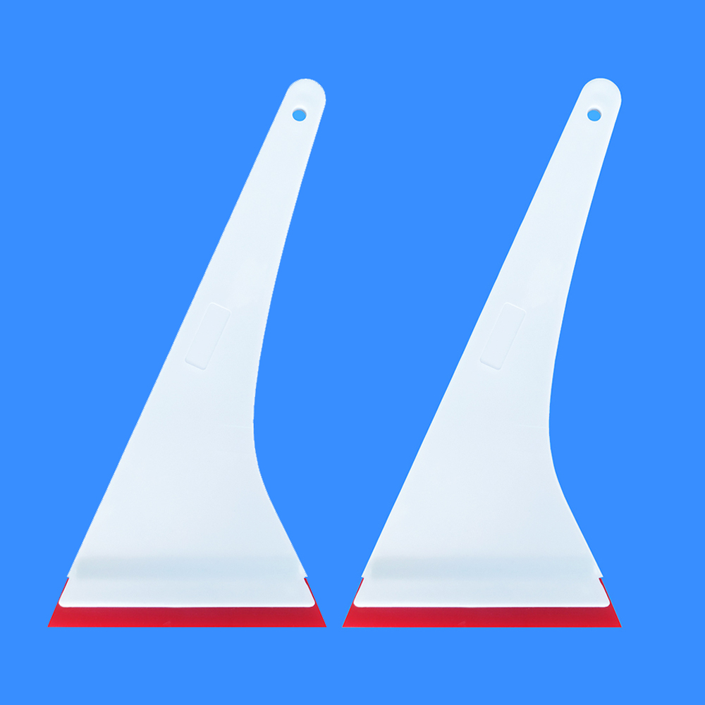 Raam tint rakel siliconen wisser water ruitenwisser voor autoruit glas spiegel reiniging wasmachine ruit swiper b92: WHITE