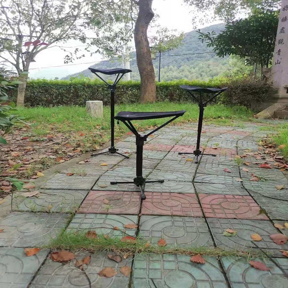 Foldable Fishing Chair Lightweight Folding Tripod Stool for Outdoor Camping Walking Fishing 3 Leg Camping Stool