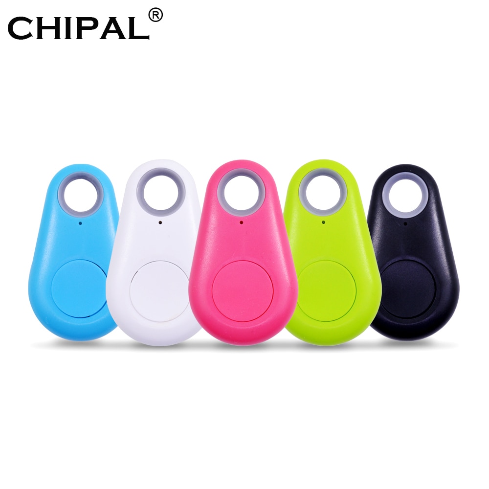 CHIPAL Mini Anti Verloren Alarm Brieftasche KeyFinder Clever Schild Bluetooth Tracer GPS Lokalisierer Keychain Haustier Art ITag Tracker Schlüssel Finder