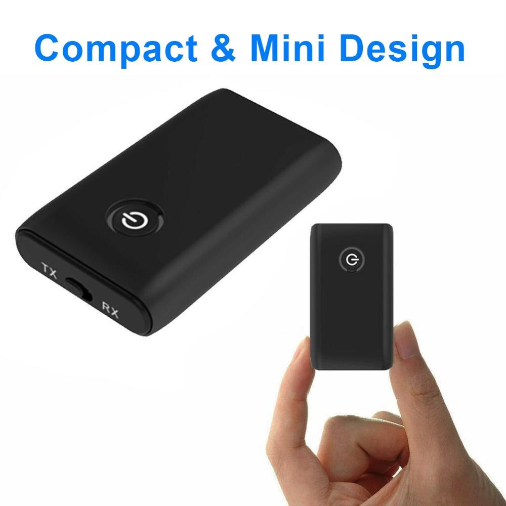 Bluetooth Transmitter 3.5MM Jack Audio Adapter Wireless Bluetooth 4.0 Stereo Audio Transmitter Adapter for Headphones TV