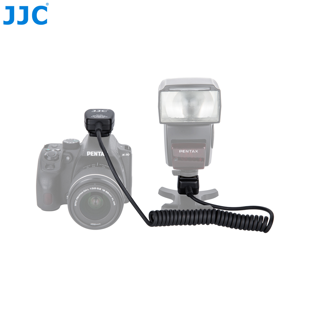 Jjc 1.3M Ttl Off Camera Flash Cords Shoe Sync Afstandsbediening Kabel Voor Pentax Speedlite AF160FC/AF540FGZ Ii/AF540FGZ/AF360FGZ Ii